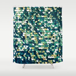 Funky Sequins Shower Curtain