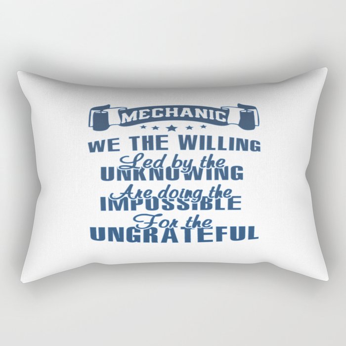 Mechanic Rectangular Pillow