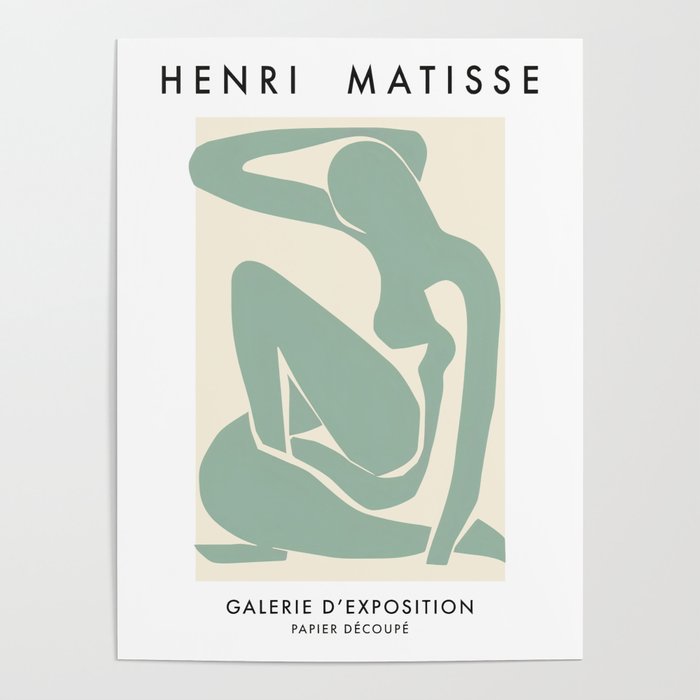 Henri Matisse Deux Verte Poster Poster