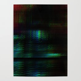 Digital glitch Poster