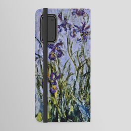Claude Monet  -  Iris Mauves Android Wallet Case