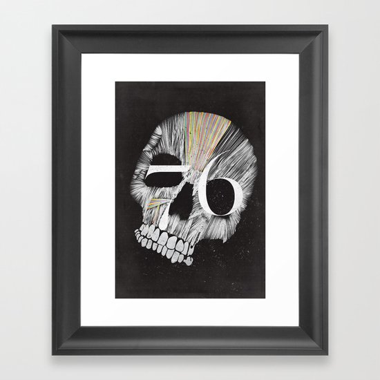 Skulltones Framed Art Print