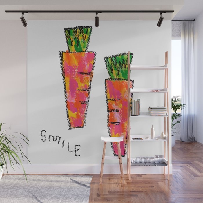 We Live Only Once No 2 Carrot Vegetable Food Painting Kitchen