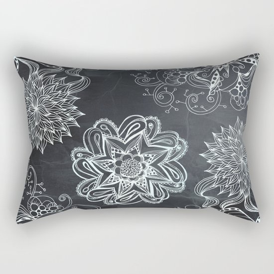 Floral pattern Rectangular Pillow