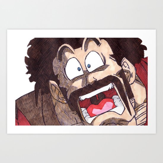 Mr. Satan Art Print
