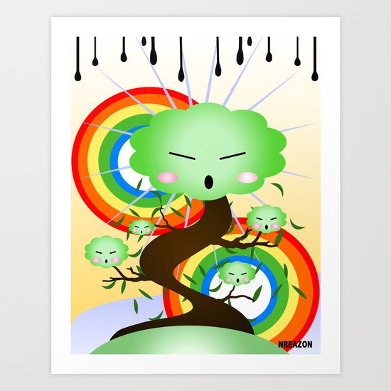 Reborn by NREAZON Art Print