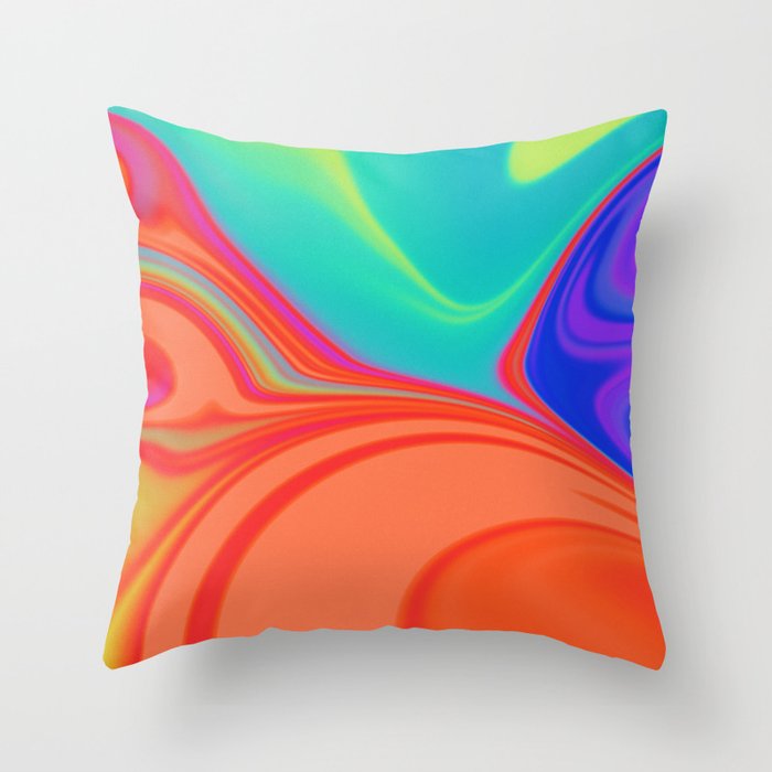 Unicorn Juice Throw Pillow