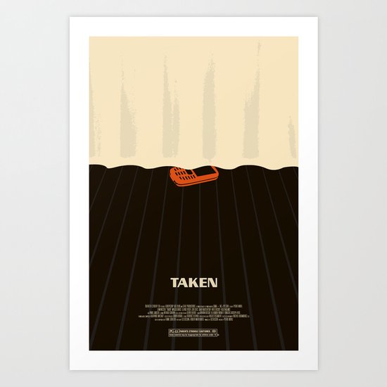 taken. Art Print