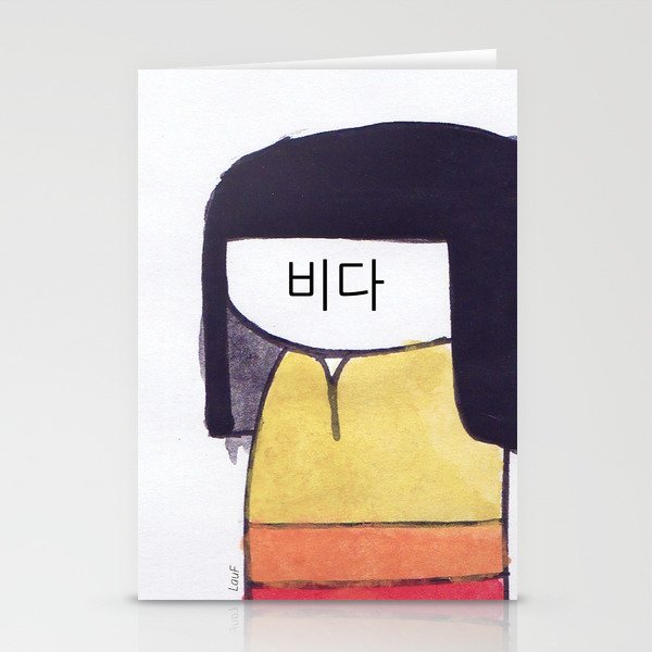 Hanbok Stationery Cards
