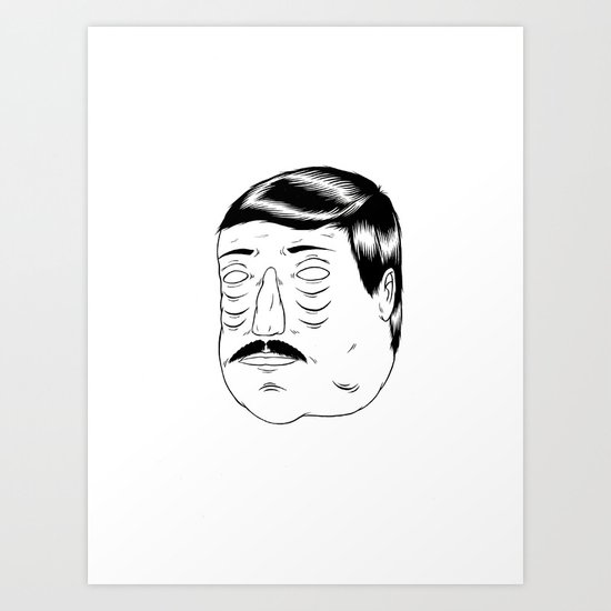 Needing some sleep! Art Print