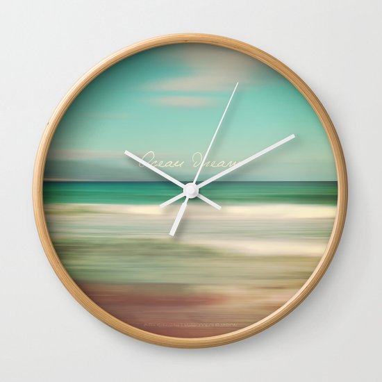 Ocean Dream IV Wall Clock