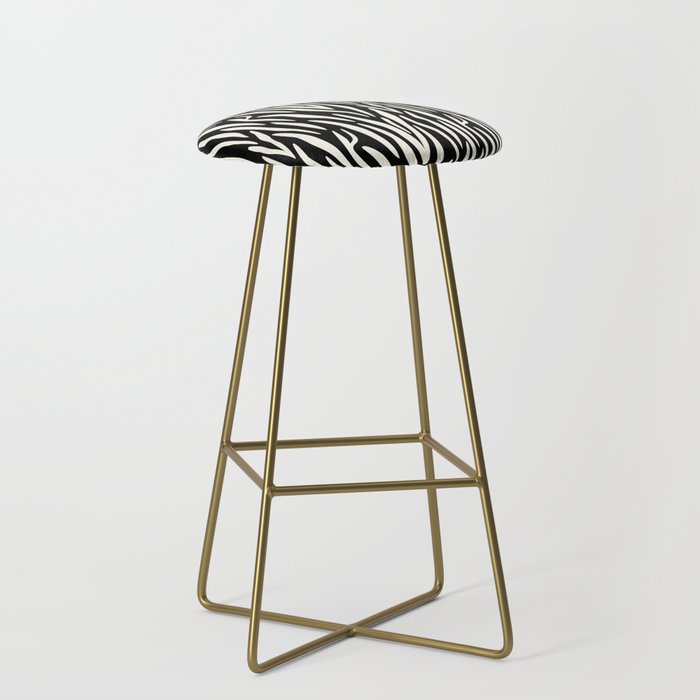 Zebra hot sale bar stools