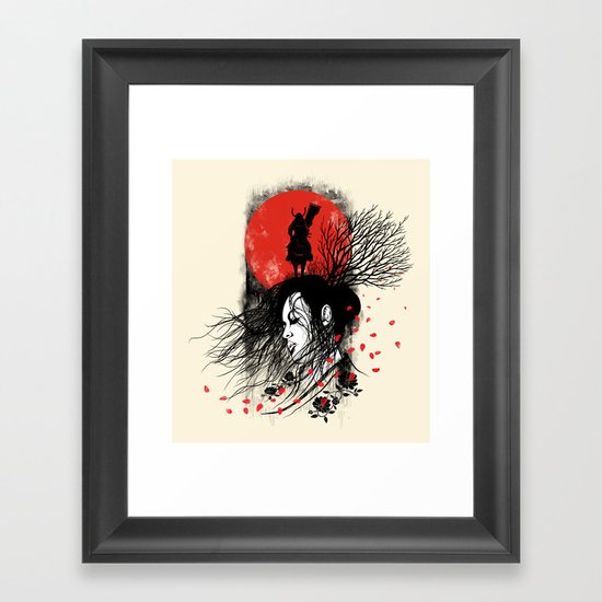 Renai Framed Art Print