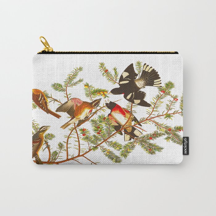 Rose-breasted Grosbeak Bird Carry-All Pouch