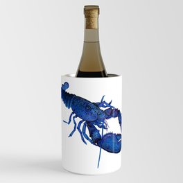 Blue Maine Lobster - Rare Blue Homarus americanus Wine Chiller