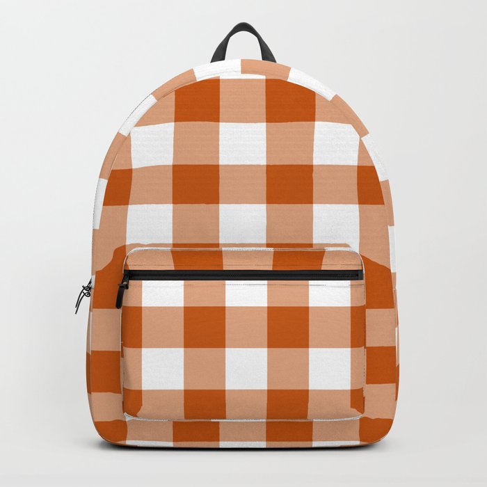 Classic Check - sienna brown Backpack