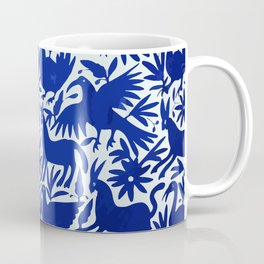 Otomi dark blue Coffee Mug