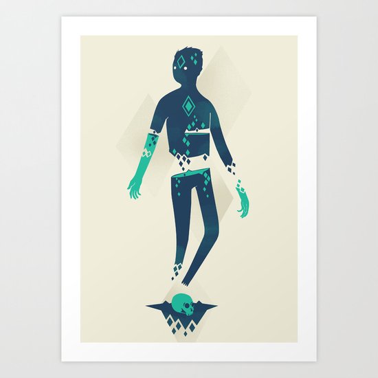 Ghost Art Print