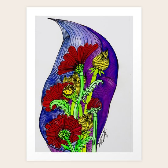 Flowers Art Print