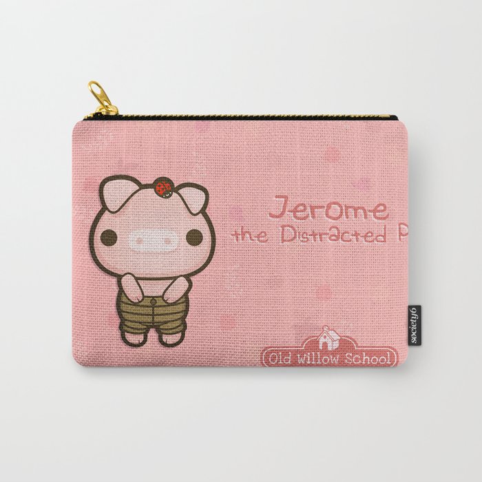 Jerome the Distracted Pig Carry-All Pouch