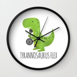 Tyrannosaurus Flex Wall Clock