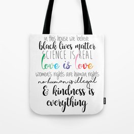 In This House Tote Bag
