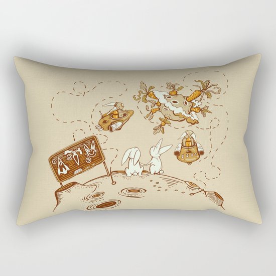 Three Step Plan Rectangular Pillow