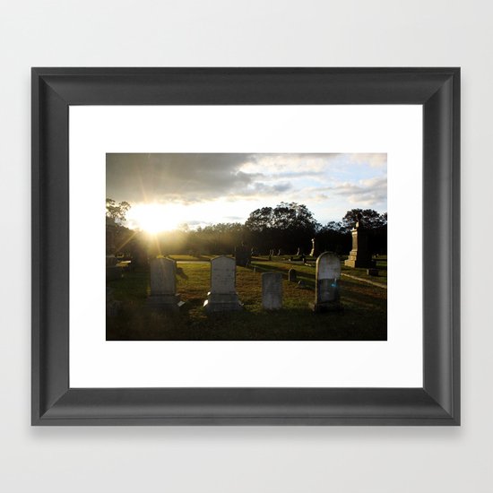 When It Rains Framed Art Print