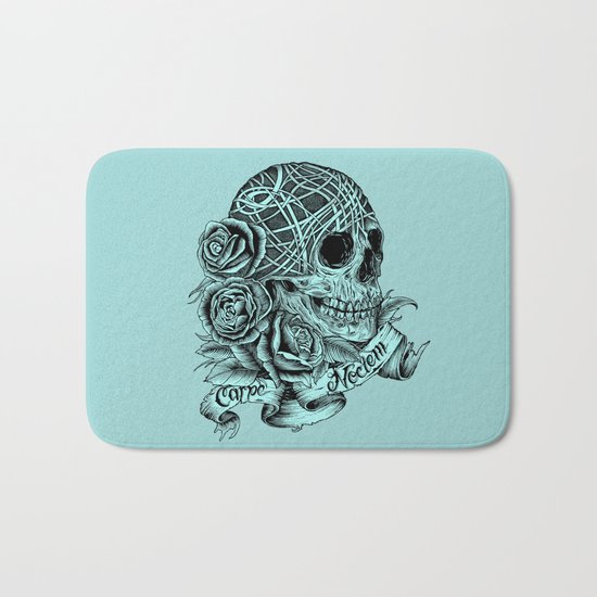 Carpe Noctem (Seize the Night) Bath Mat
