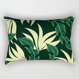 Monstera Forest Rectangular Pillow