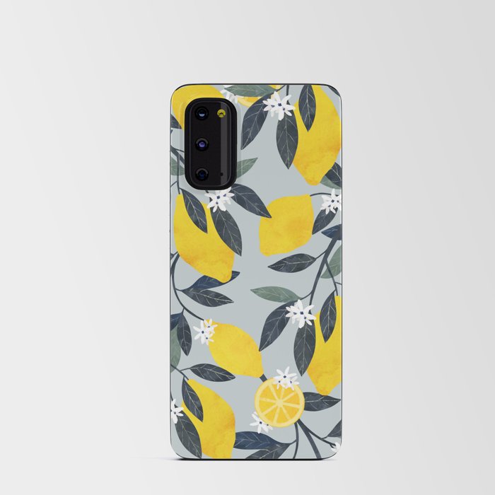 Lemons pattern Android Card Case