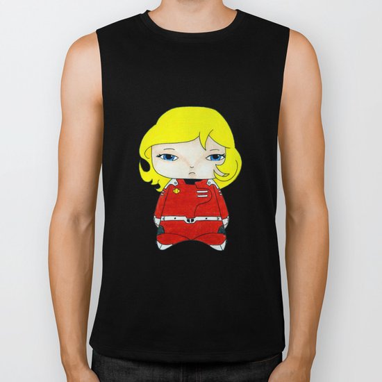 A Girl - Joan Randall (Captain Future) Biker Tank