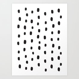 Boxy Dots Art Print