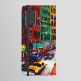 Nights of New York City Android Wallet Case