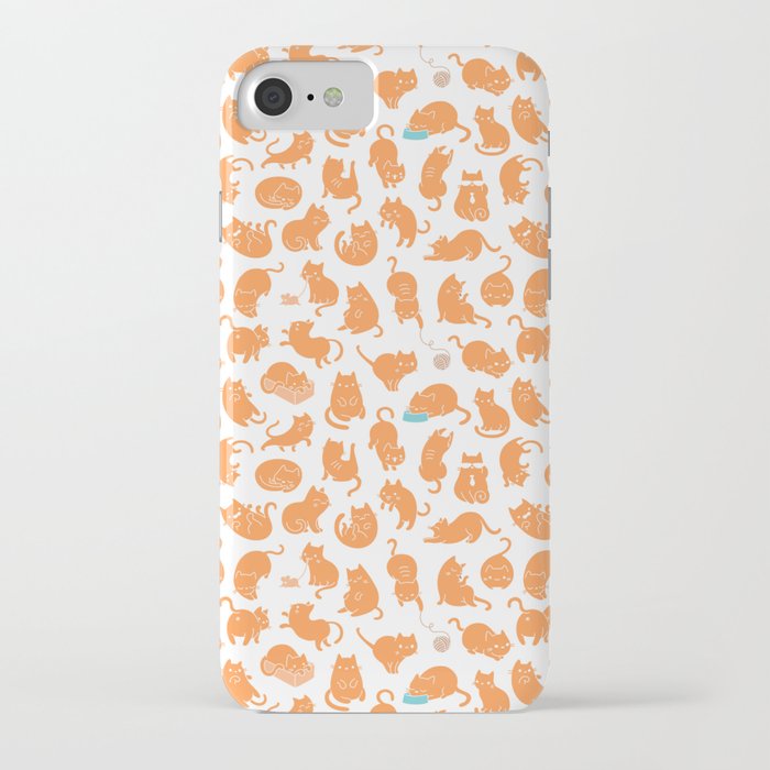 Meowers Cat Pattern iPhone Case