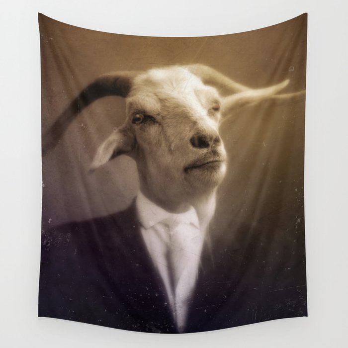 The Goat Wall Tapestry