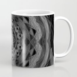 Black Mandala Pattern Coffee Mug