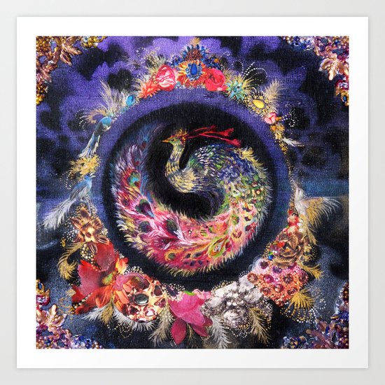 Oracular Orbit Art Print