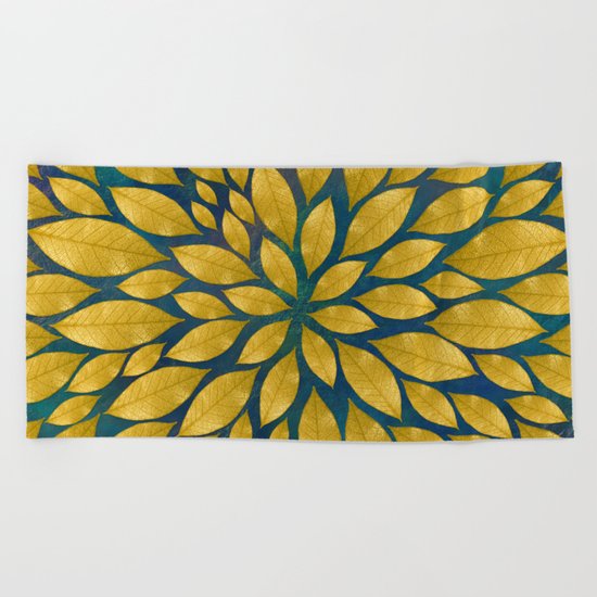 Petal Burst #18 Beach Towel
