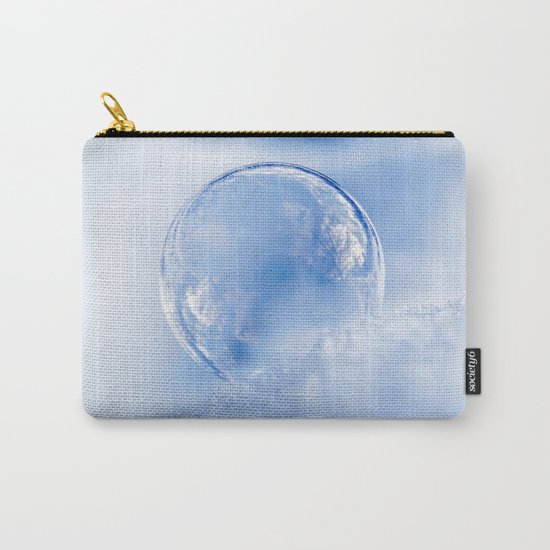 Blue Sky Bubble Carry-All Pouch