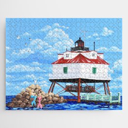 Thomas Point Lighthouse Jigsaw Puzzle