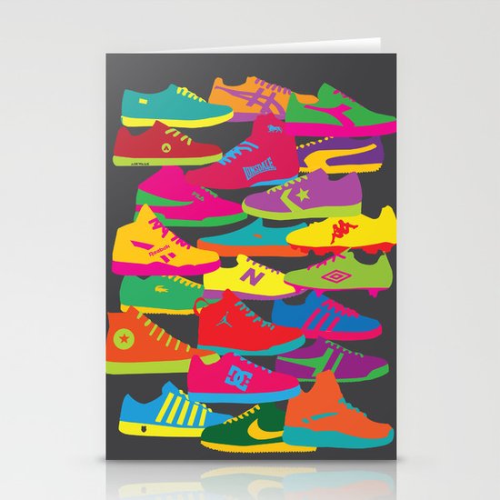 Sneakers Stationery Cards