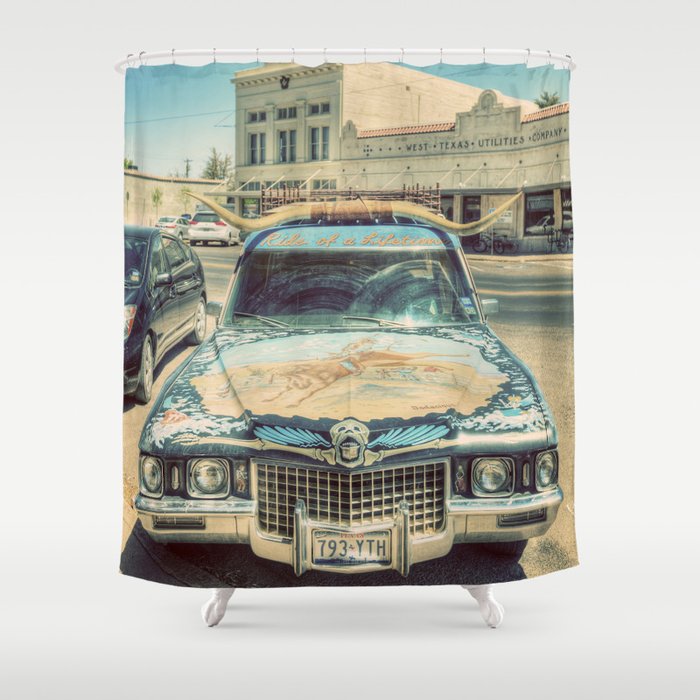 Ride of a Lifetime Shower Curtain