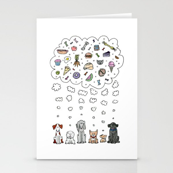 Dog Dreams Stationery Cards