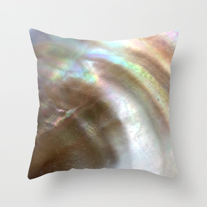 Mother Of Pearl Throw Pillow By Mrgroom Society6