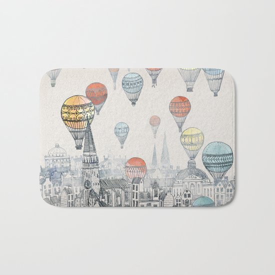 Voyages over Edinburgh Bath Mat
