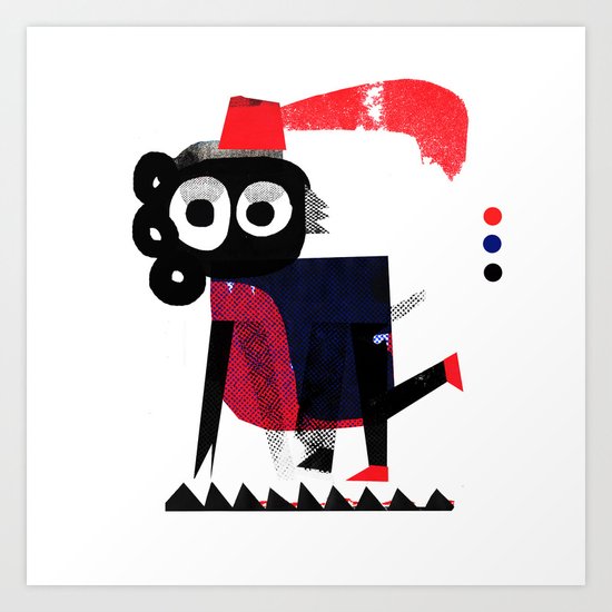 Chick Art Print