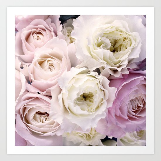 Romantic Roses Art Print