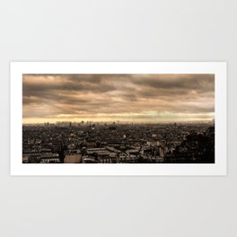 View of Paris Art Print
