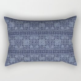 Thai Indigo Batik 5 Rectangular Pillow